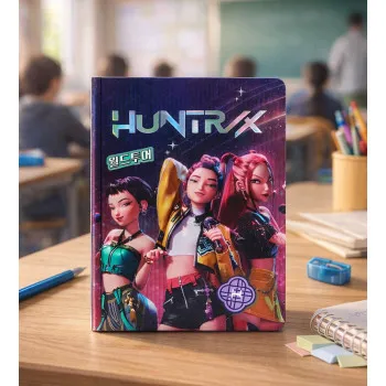 KPOP Sveska A5 tvrd povez DEMON HUNTERS