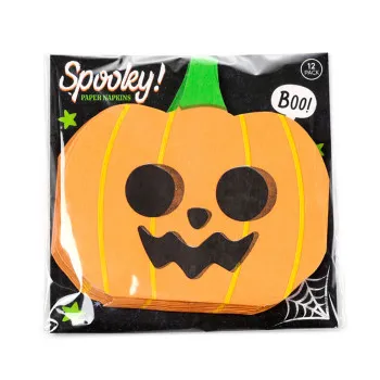 HALLOWEEN papirne salvete 12pcs PUMPKIN 