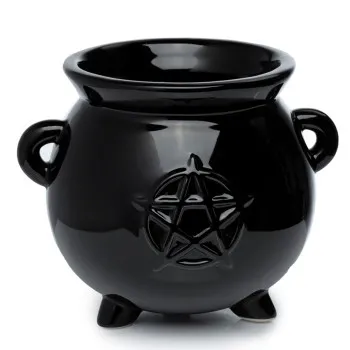 HALLOWEEN keramička saksija BLACK POT 