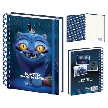 KPOP DEMON HUNTERS notes sa spiralom A5 DERPY