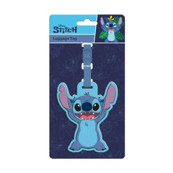 STITCH tag za kofer plavi 