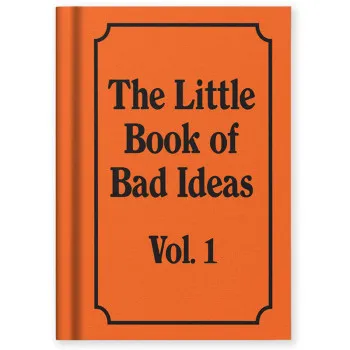 Mini notes A7 THE LITTLE BOOK OF BAD IDEAS