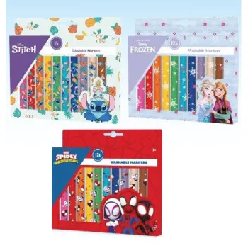 Set 12 perivih markera (TRI VRSTE) 