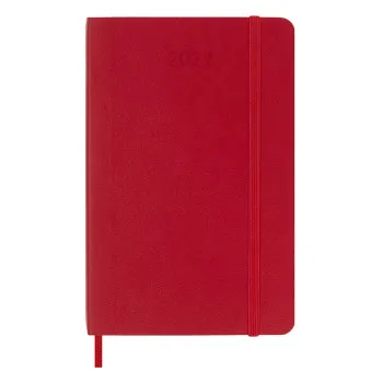 Notes MOLESKINE datumirani 2027 CRVENI MP džepni 
