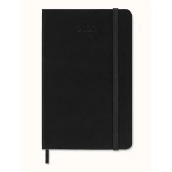 Notes MOLESKINE nedeljni 2027 CRNI MP džepni