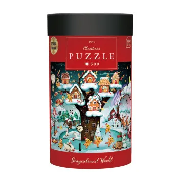 Puzzle 500 NOVA GODINA Svet medenjaka