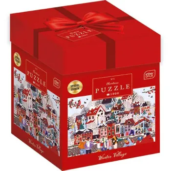 Puzzle 1000 NOVA GODINA Praznično zimsko selo