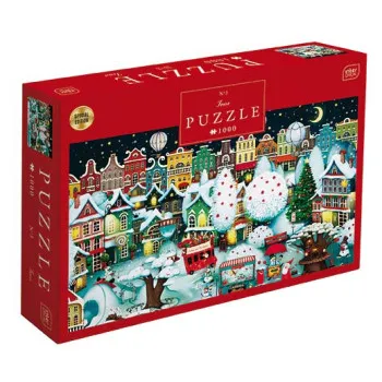 Puzzle 1000 NOVA GODINA Zimski grad