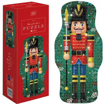 Puzzle 502 NOVA GODINA Krcko Oraščić - Zeleni