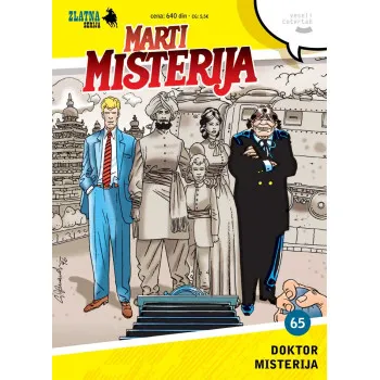 MARTI MISTERIJA Doktor Misterija - Zlatna serija 65 (korica A)