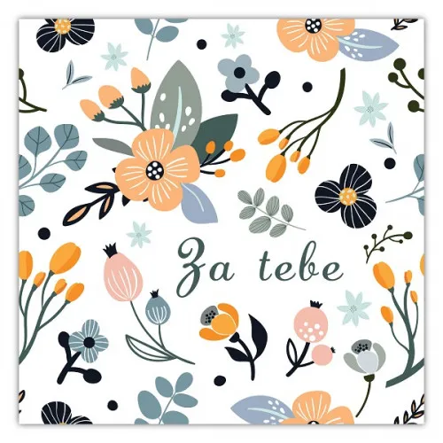 E-Gift kartica ZA TEBE Cvetni 1000