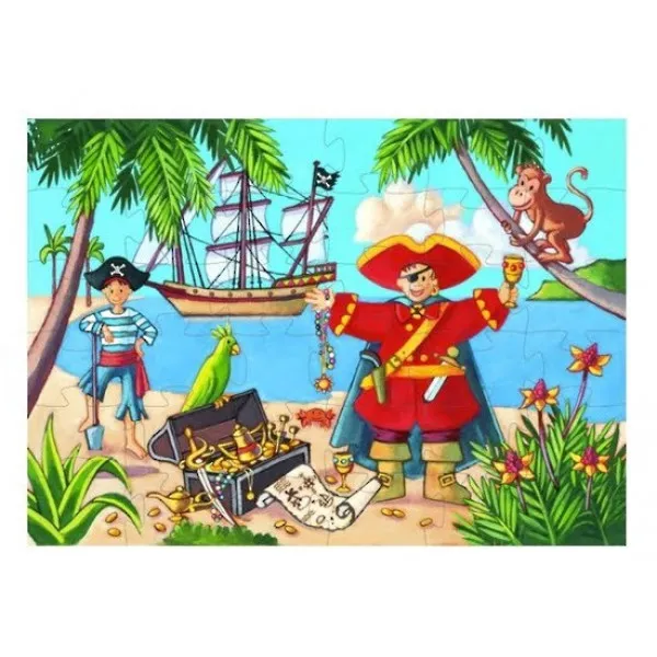 Puzzle THE PIRATE AND HIS TREASURE 36 PCS 