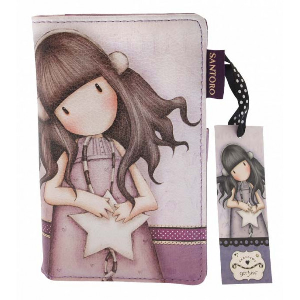 SANTORO ECLECTIC GORJUSS SMALL WALLET ALL THE WORDS 