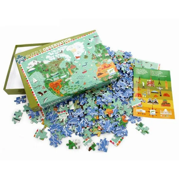 Puzzle AROUND THE WORLD AND BOOKLET 