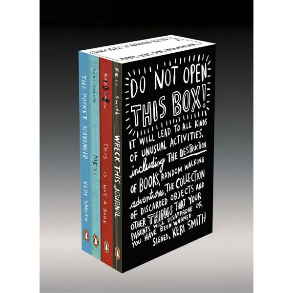DO NOT OPEN THIS BOX Keri Smith Deluxe Boxed Set 