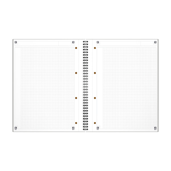 Sveska Oxford International Twin-Wire A4+ OXFORD kvadratići 