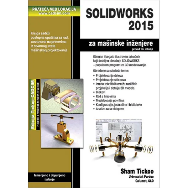 SOLIDWORKS 2015 za mašinske inženjere 