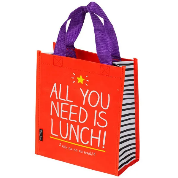 ALL YOU NEED IS LUNCH HANDY TOTE 
