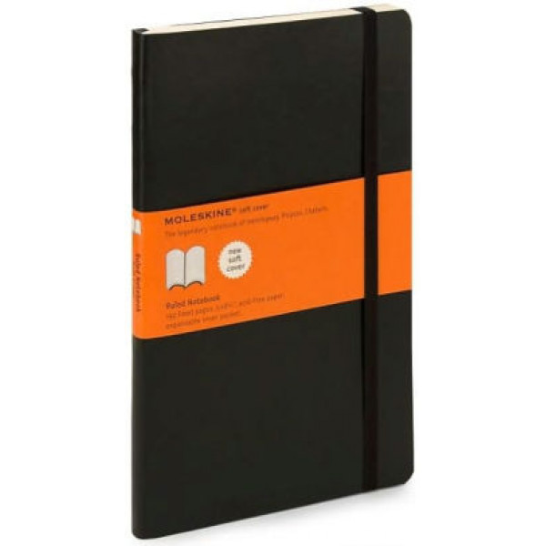 Planer A5 MOLESKINE Soft cover, crni 