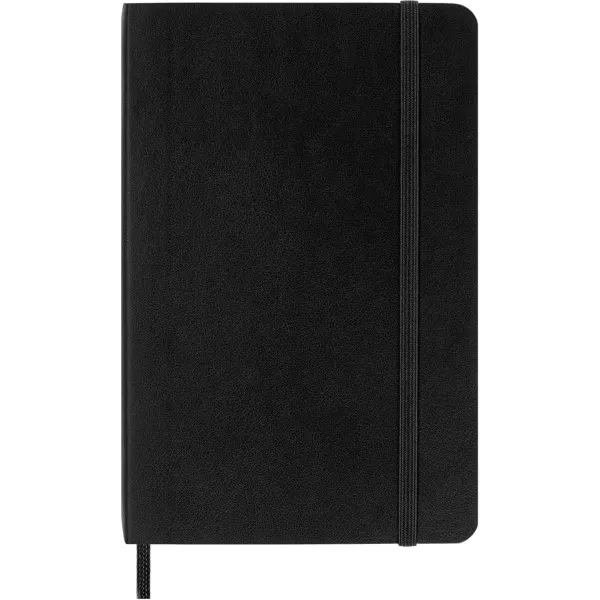 Notes 9x14cm MOLESKINE SOFT BLACK 192 praznih listova 