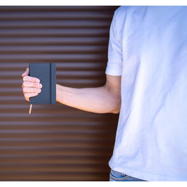 Set od 3 notesa 9x14cm MOLESKINE BLACK - 120 praznih listova 