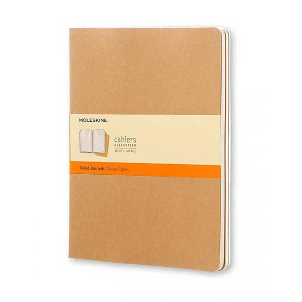 Planer MOLESKINE Set od 3, tamno braon 
