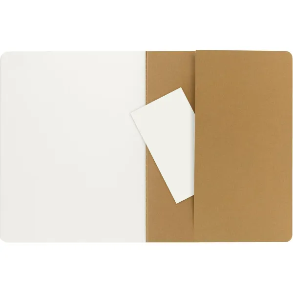 Set od 3 notesa 19x25cm MOLESKINE BROWN - prazni listovi 