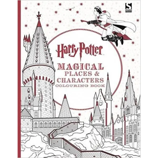 HARRY POTTER MAGICAL PLACES AND CHARACTERS COLOURING BOOK 