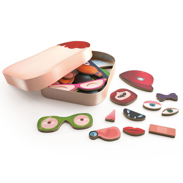 Drveni magneti igranje PORTRAITO 