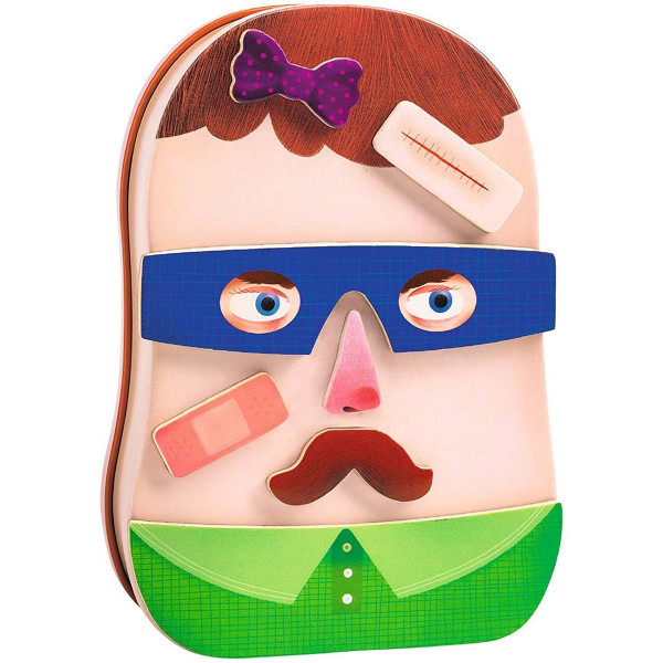 Drveni magneti igranje PORTRAITO 