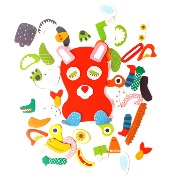 Drveni magneti igranje MONSTRO 