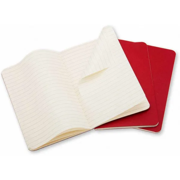 Planer MOLESKINE Set od 3, crveni 