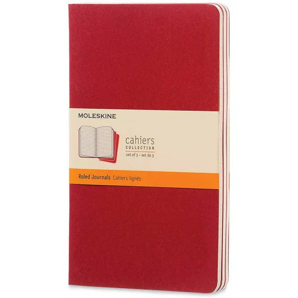 Planer MOLESKINE Set od 3, crveni 