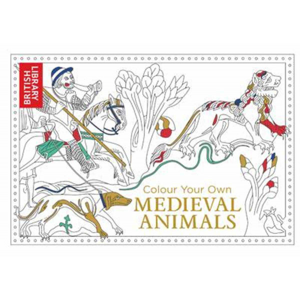 Colour Your Own Medieval Animals 