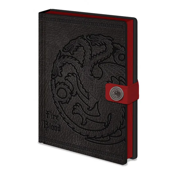 Notes Premium A5 GAME OF THRONES Fire and blood, Targaryen 