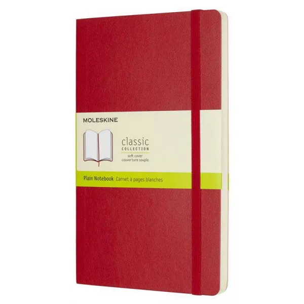 Planer A5 CLASSIC MOLESKINE Soft, crveni 