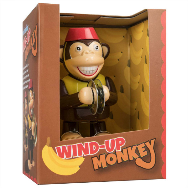 WIND UP MONKEY igračka na navijanje 