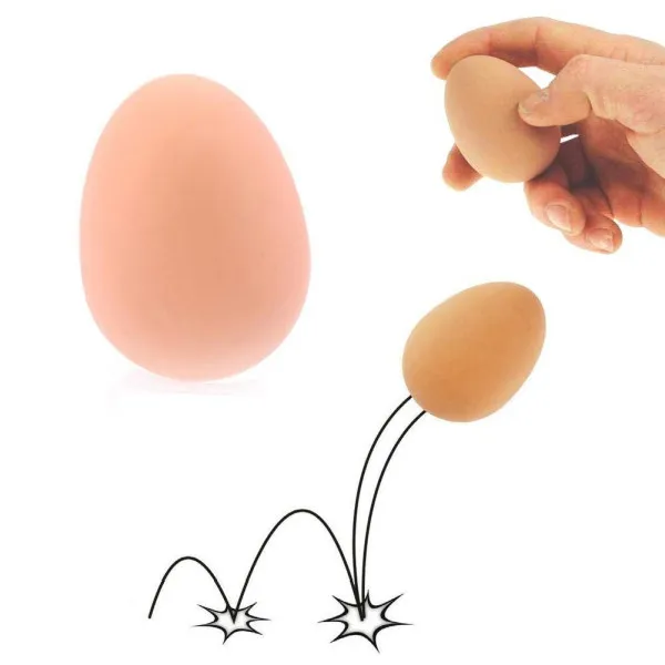 Realistično gumeno jaje igračka 