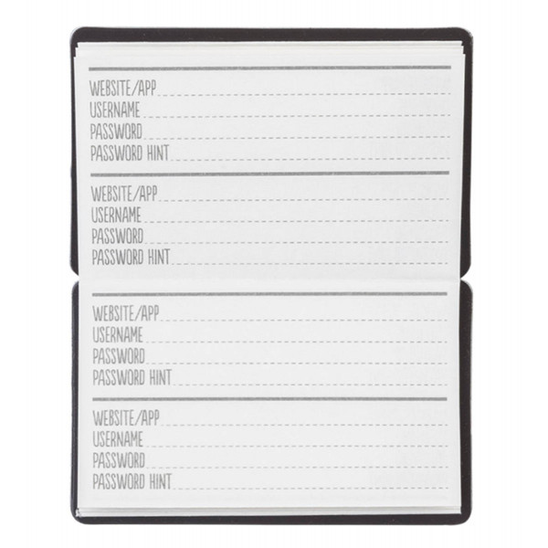 Notes SOS PASSWORD BOOK 