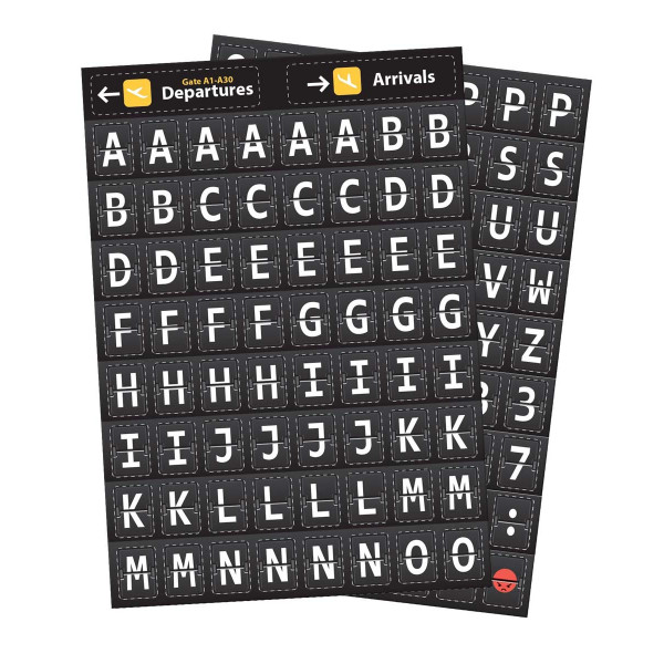 Magneti za frižider AIRPORT LETTERS 