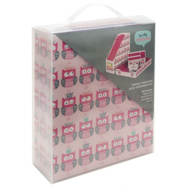 Set kutija za radni sto TWOOLY FABULOUS OWL 