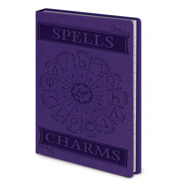 Notes Premium A6 HARRY POTTER Spells & Charms 
