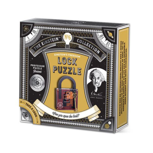 PROFESSOR PUZZLE IQ puzle EINSTEIN PUZZLE LOCK 