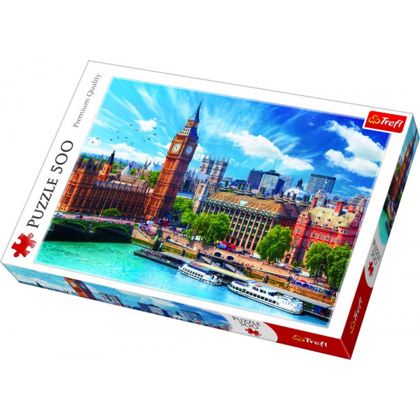 Puzzle 500 TREFL Sunny Day in London 