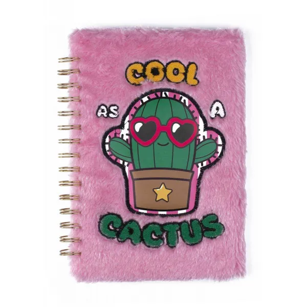 Notes sa spiralom FUZZY Cool as a cactus 