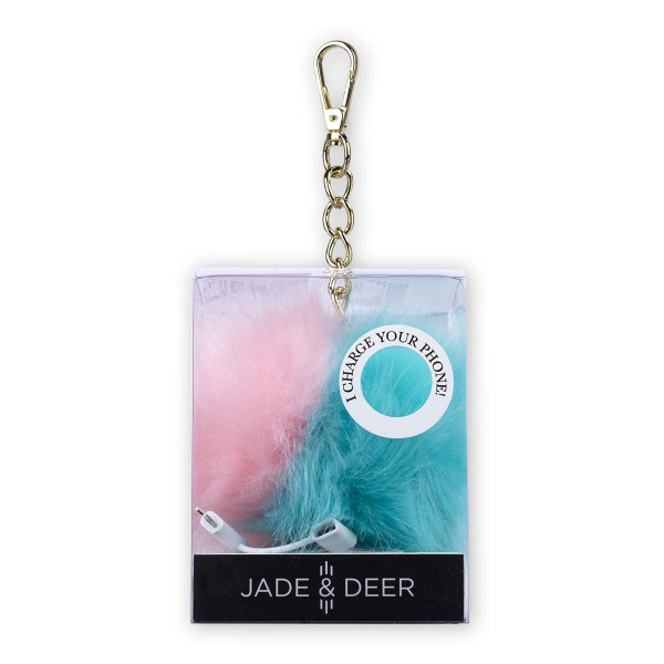 Portabl punjač JADE & DEER Fur pouf 