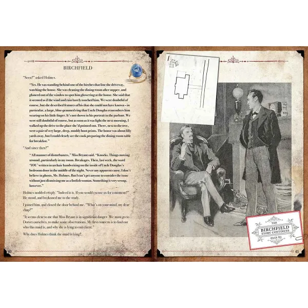 SHERLOCK HOLMES CASE BOOK- Solve it yourself mysteries 
