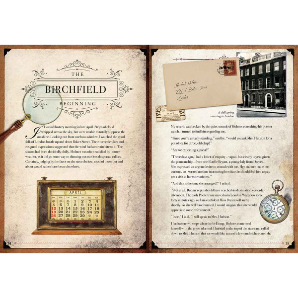 SHERLOCK HOLMES CASE BOOK- Solve it yourself mysteries 