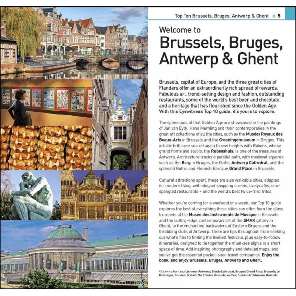 BRUSSELS BRUGES ANTWERP AND GHENT TOP 10 