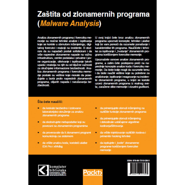 ZAŠTITA OD ZLONAMERNIH PROGRAMA Malware analysis 